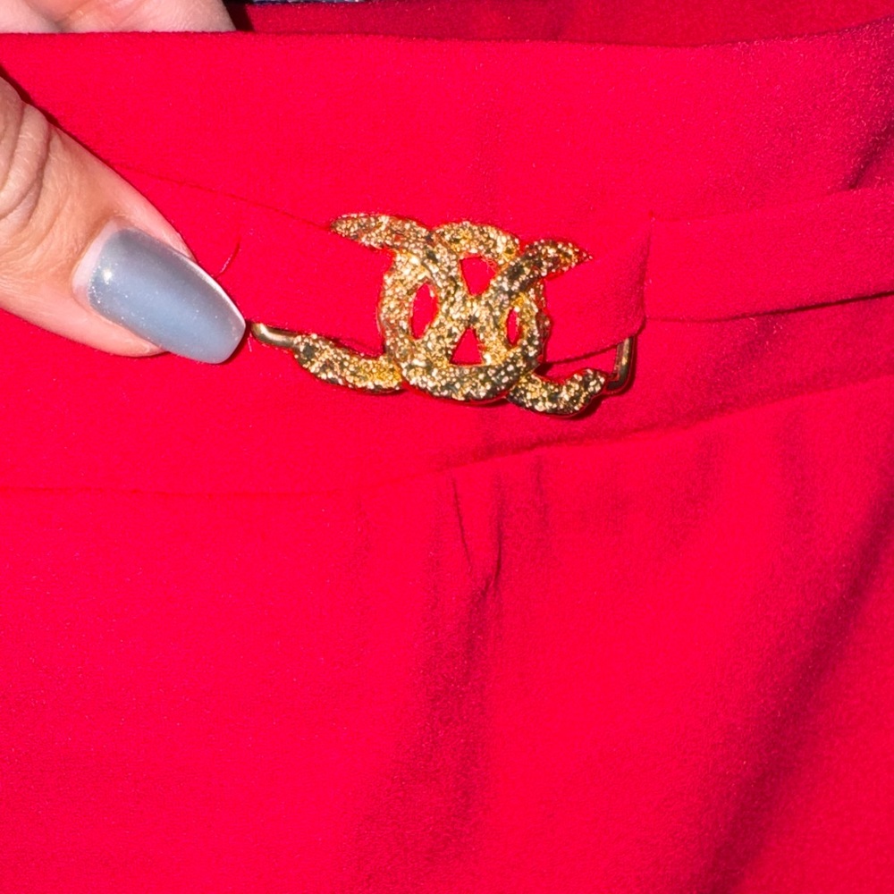 Ashley Blue- NWT Fuchsia Pencil Skirt Size Petite XL - Picture 7 of 12